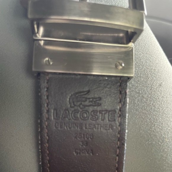 LACTOSE-
perforated-detail reversible belt - Picture 4 of 4